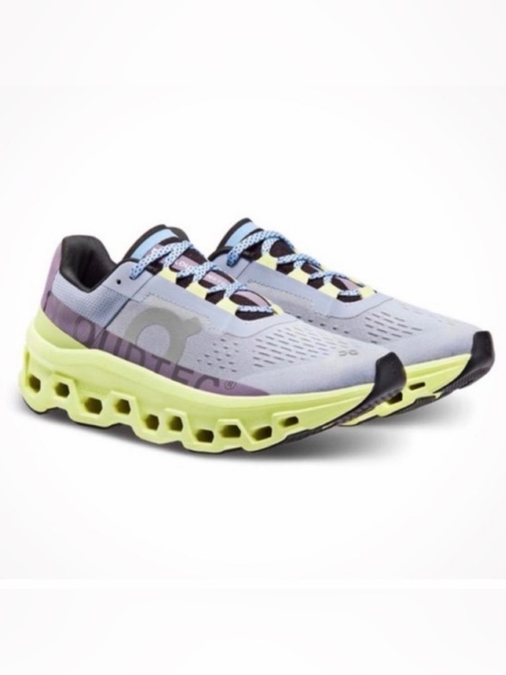 ON Cloudmonster Running Shoes Women’s 10.5 - 61.98242 Gray Nimbus/Hay size 11